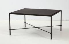 Lance Thompson Mies Handmade Leather and Iron Coffee Table by Lance Thompson Made to Order - 1527545