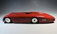 Land Speed Record Sunbeam Streamlined Race Car Daytona Beach - 1634748