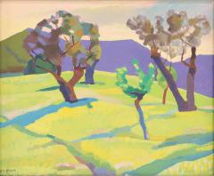 Landscape by Ernest Yarrow Jones British b 1872 d 1951  - 4345606