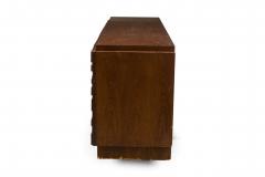 Lane Furniture Mid Century American Mahogany 9 Drawer Staccato Brutalist Lowboy - 4633736