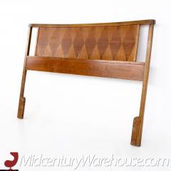 Lane Harlequin Mid Century Walnut Full Headboard - 2354228