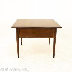 Lane Mid Century Square Walnut Side End Table - 1870701