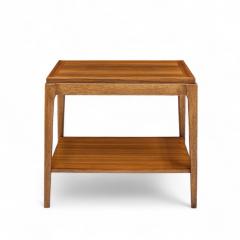 Lane Rhythm Lane Rhythm Mid Century Square Walnut Side End Table - 4389390