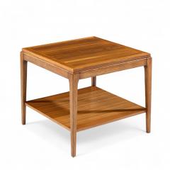Lane Rhythm Lane Rhythm Mid Century Square Walnut Side End Table - 4389393