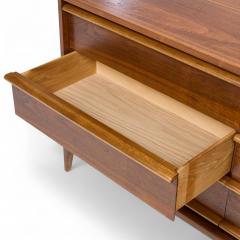 Lane Rhythm Lane Rhythm Mid Century Walnut 6 Drawer Lowboy Dresser - 4310008