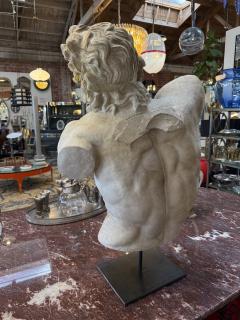 Laoco n Bust Classical Fragment 1950s - 4479710