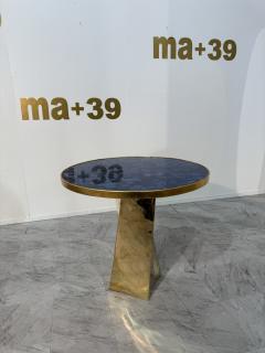 Lapis Lazuli and Bronze Pedestal Table by Fonderia Artistica Ruocco - 4221124