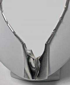 Lapponia Bj rn Weckstr m Sterling Necklace Finland 1994 - 1056546