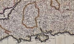 Large 17th Century Hand Colored Map of England and the British Isles by de Wit - 2777264