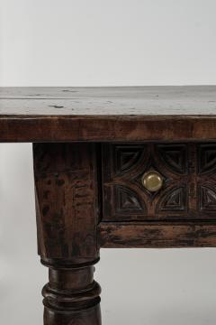 Large 17th Century Spanish Walnut Table - 3526504
