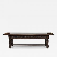 Large 17th Century Spanish Walnut Table - 3601617