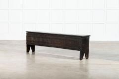 Large 17th English Oak Sword Chest - 4039733