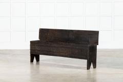 Large 17th English Oak Sword Chest - 4039734