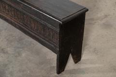 Large 17th English Oak Sword Chest - 4039737