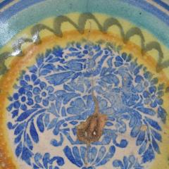 Large 18 19th Century Spanish Glazed Earthenware Bowl - 4486002