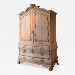 Large 18th Century Dutch Linen Press - 4399539