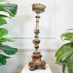 Large 18th Century Italian Baroque Candlestick - 3385528