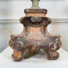 Large 18th Century Italian Baroque Candlestick - 3385534