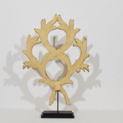 Large 18th Century Italian Neoclassical Carved Giltwood Ornament - 4120868