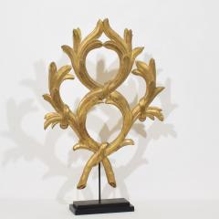 Large 18th Century Italian Neoclassical Carved Giltwood Ornament - 4120872