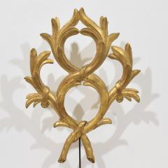 Large 18th Century Italian Neoclassical Carved Giltwood Ornament - 4120954