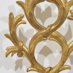 Large 18th Century Italian Neoclassical Carved Giltwood Ornament - 4120971