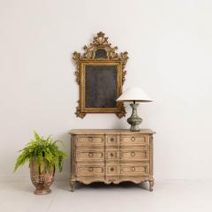 Large 18th c French Bleached Walnut Louis XV Period Serpentine Commode - 3621086