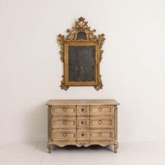 Large 18th c French Bleached Walnut Louis XV Period Serpentine Commode - 3621087