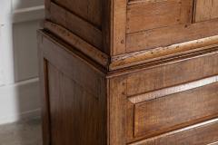 Large 18thC English Oak Livery Cupboard - 4441631