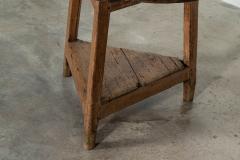 Large 18thC English West Country Sycamore Cricket Table - 3342942