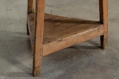 Large 18thC English West Country Sycamore Cricket Table - 3342944