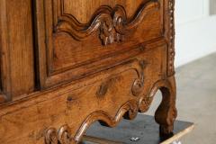 Large 18thC French Carved Walnut Armoire - 3542566
