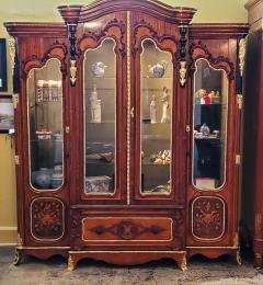 Large 19 Century French Rococo or Neoclassical Revival Style Vitrine - 1659865