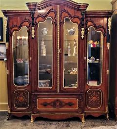 Large 19 Century French Rococo or Neoclassical Revival Style Vitrine - 1659867