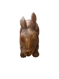 Large 1900s hand craft rabbit box - 4587080