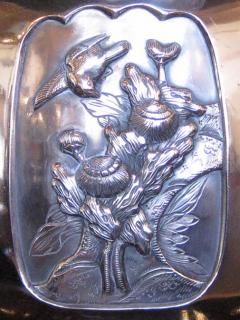 Large 1930s Art Deco Urn Nature Relief - 341130