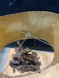 Large 1940s Driftwood Table Lamp - 4456233