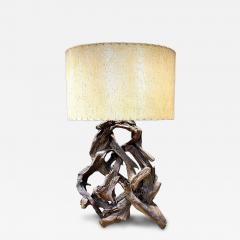 Large 1940s Driftwood Table Lamp - 4456767