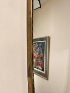 Large 1950s Shield Brass Mirror - 2928891
