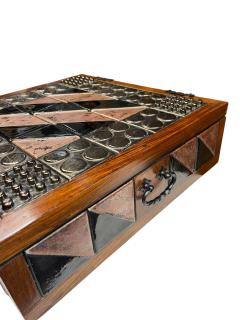 Large 1960s Ceramic box - 4362963