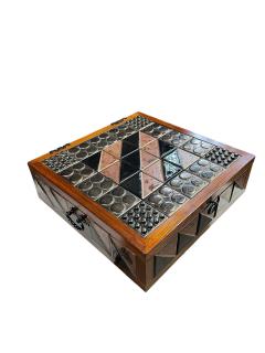 Large 1960s Ceramic box - 4363405