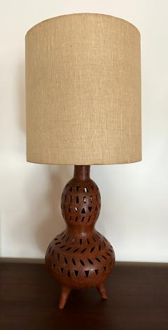 Large 1960s French Ceramic Table Lamp - 3505660