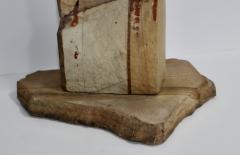 Large 1970s Modernist Stone Abstract Sculpture Signed - 3418074