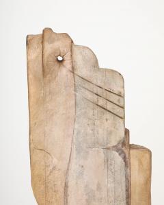 Large 1970s Modernist Stone Abstract Sculpture Signed - 4430614