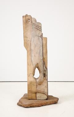 Large 1970s Modernist Stone Abstract Sculpture Signed - 4430616