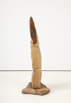 Large 1970s Modernist Stone Abstract Sculpture Signed - 4430630