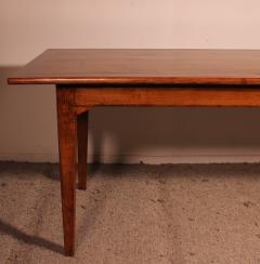 Large 19th Century Cherry Wood Refectory Table - 3621163