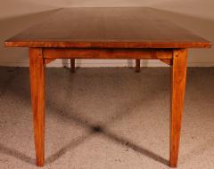 Large 19th Century Cherry Wood Refectory Table With A Width Of 100cm - 3610058