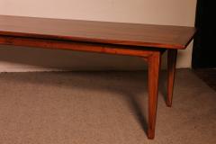 Large 19th Century Cherry Wood Refectory Table With A Width Of 100cm - 3610065