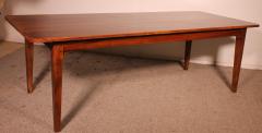 Large 19th Century Cherry Wood Refectory Table With A Width Of 98cm - 3673981